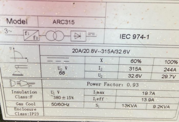 Инвертор ARC 315 (R14)